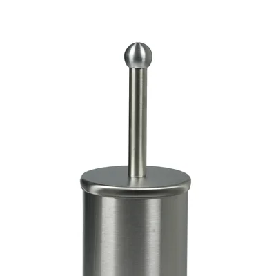 Четка за тоалетна Eko, 9.5 х 37 cm, инокс