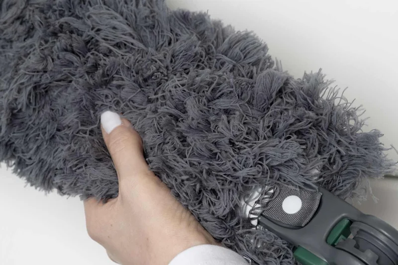 Dust brush York Eco, microfiber, with telescopic handle