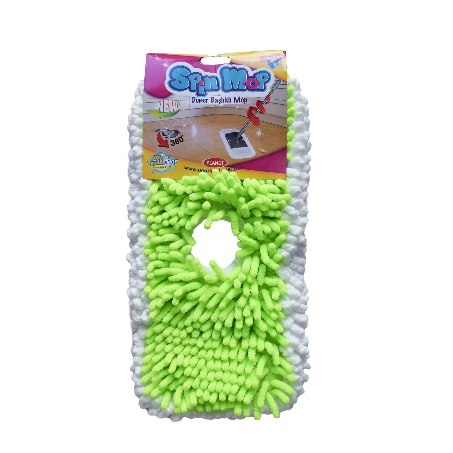 Mop Planet Spin, spare, flat