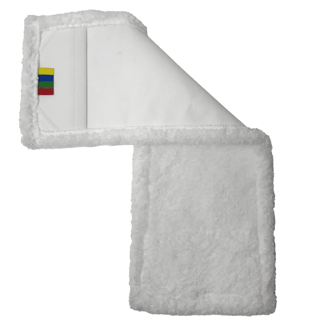 Mop for wet cleaning Up Hospital, Color strips, microfiber, with wings, 50 cm