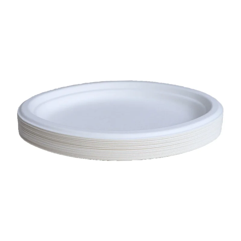 Eco plates, oval, 263 x 199 x 20 mm, 25 pieces