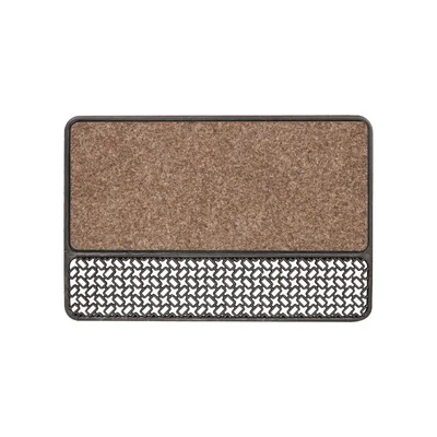 Doormat Olivo Astro, 100% polypropylene, 40 х 60 cm, beige