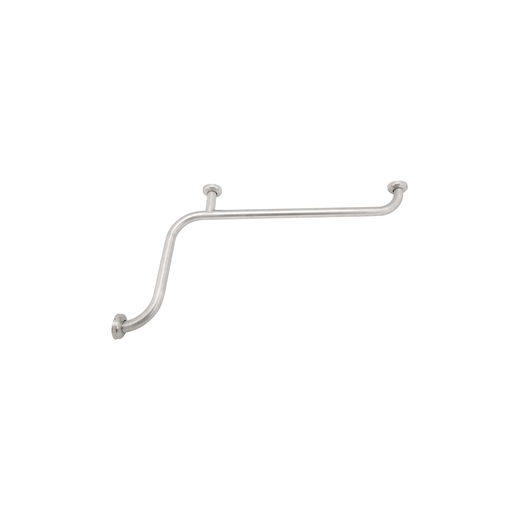 Handle Dayco, angled, 35 х 10 х 75 cm, stainless steel