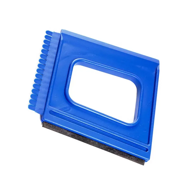 Ice scraper, square, plastic, assorted