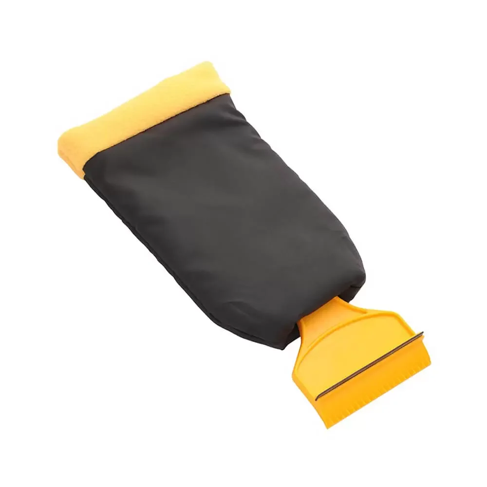 Ice scraper, with glove