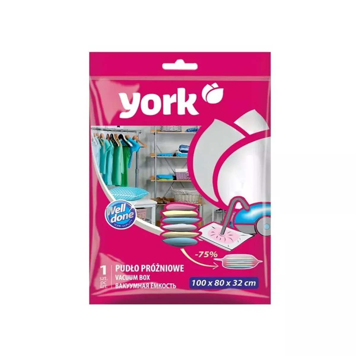 Vacuum bag York, 100 x 80 x 32 cm