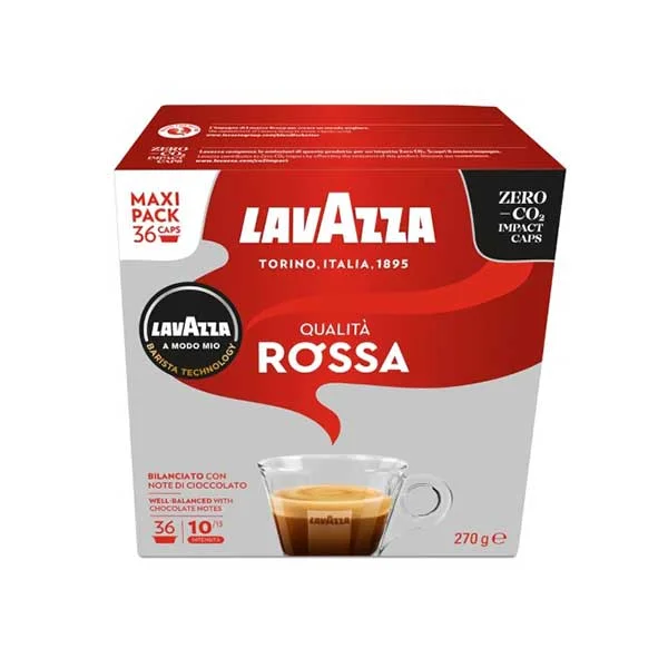Lavazza Coffee capsule A Modo Mio, Qualita Rossa, 36 pcs
