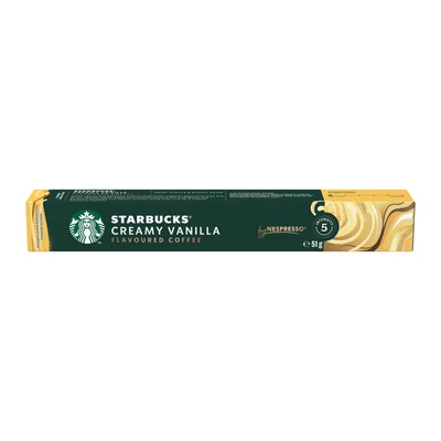 Starbucks Coffee Capsules Creamy Vanillia, for Nespresso, 10 Pieces