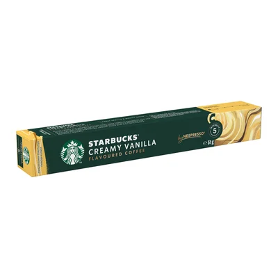 Starbucks Coffee Capsules Creamy Vanillia, for Nespresso, 10 Pieces
