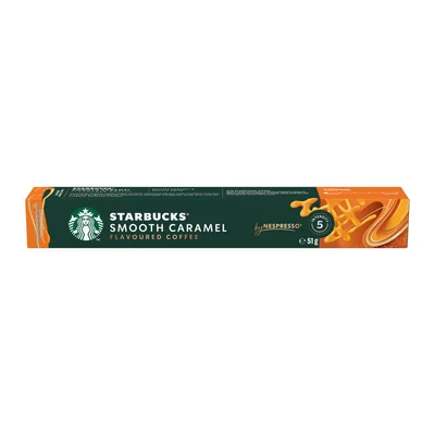 Starbucks Coffee Capsules Smooth Caramel, for Nespresso, 10 Pieces