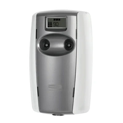 Rubbermaid Microburst Duet air freshener dispenser, white and grey