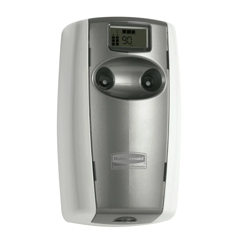 Rubbermaid Microburst Duet air freshener dispenser, white and grey