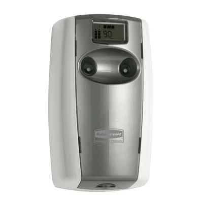 Rubbermaid Microburst Duet air freshener dispenser, white and grey