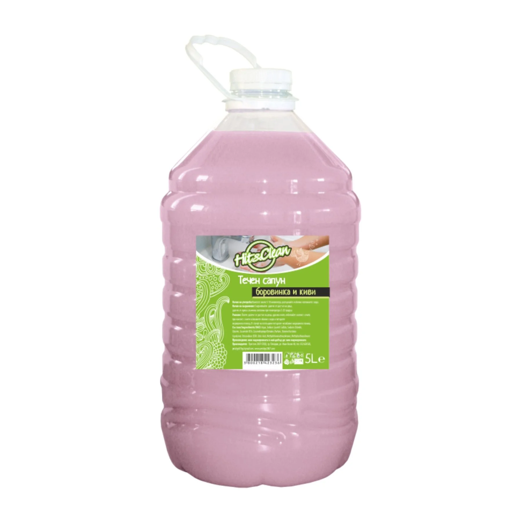 Liquid soap Hit&Clean, blueberry with kiwi, 5 L