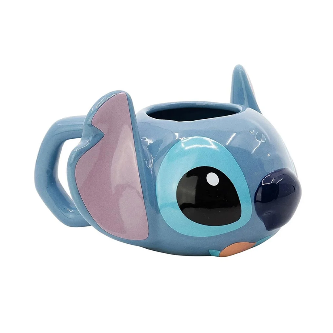 Stor 3D mug Stitch Head, ceramic, 380 ml