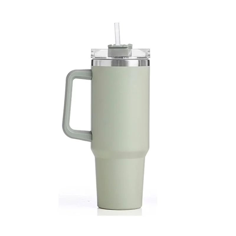 Tumbler Kinvara, with handle and straw, 1200 ml, assorted