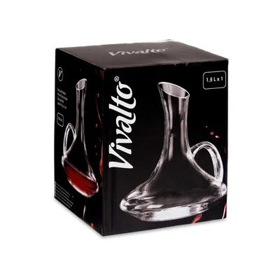 Декантер за вино Vivalto, прав, 1.5 L