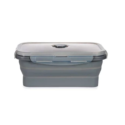 Кутия за обяд Kinvara, сгъваема, 800 ml, антрацит