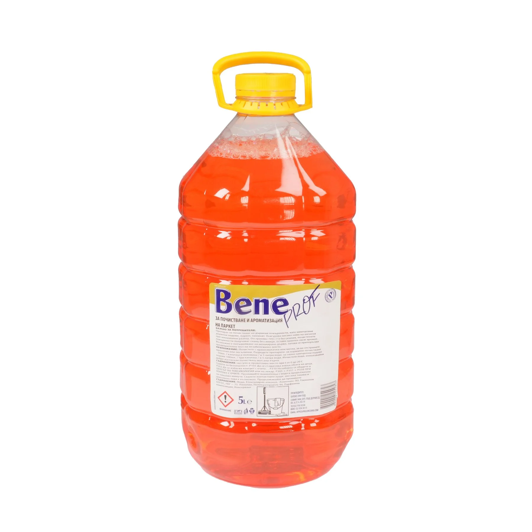 Detergent for cleaning of parquet Bene and laminate, 5 l
