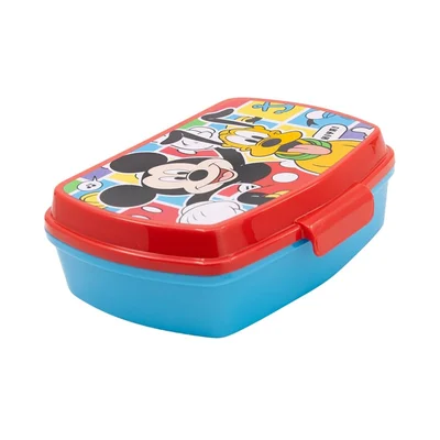 Stor Sandwich Box Mickey Mouse, 5.6 x 14 x 17 cm