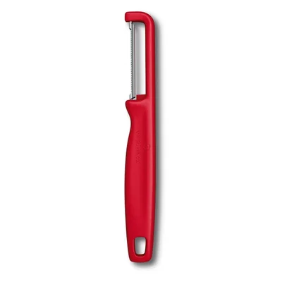 Victorinox Peeler Lota, double serrated, red