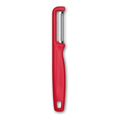 Victorinox Peeler Lota, double serrated, red