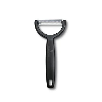 Victorinox Peeler Ypso, double serrated, black