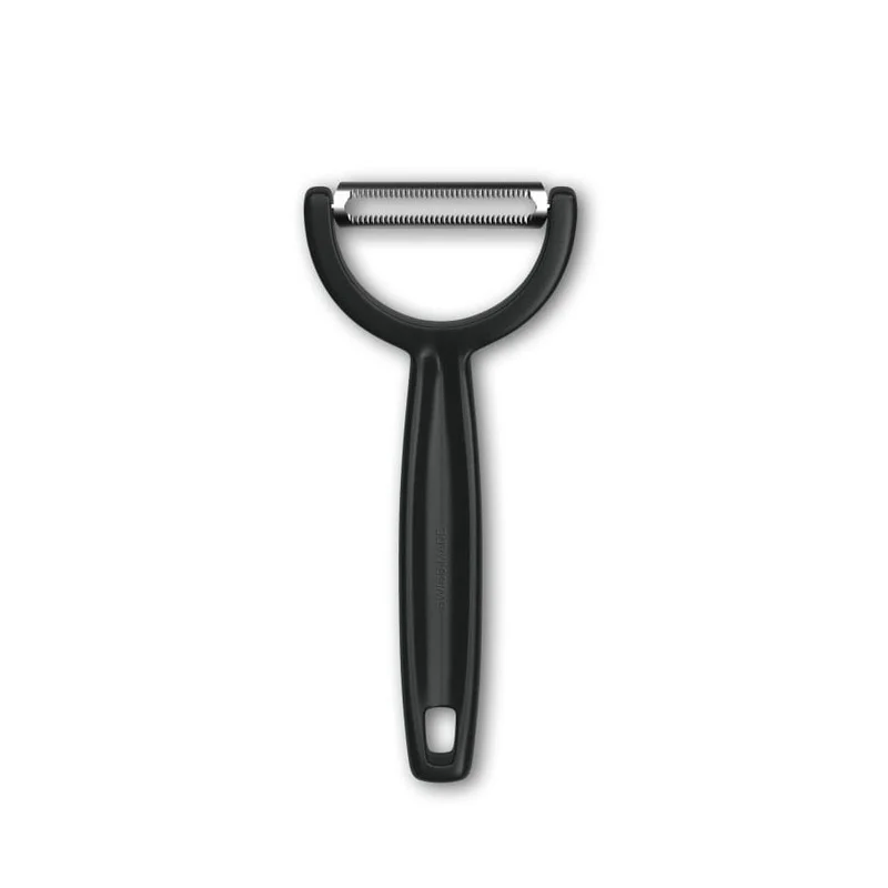 Victorinox Peeler Ypso, double serrated, black