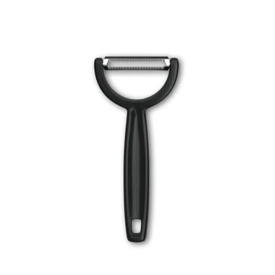 Victorinox Peeler Ypso, double serrated, black