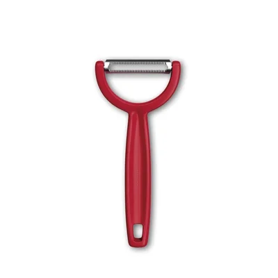 Victorinox Peeler Ypso, double serrated, red