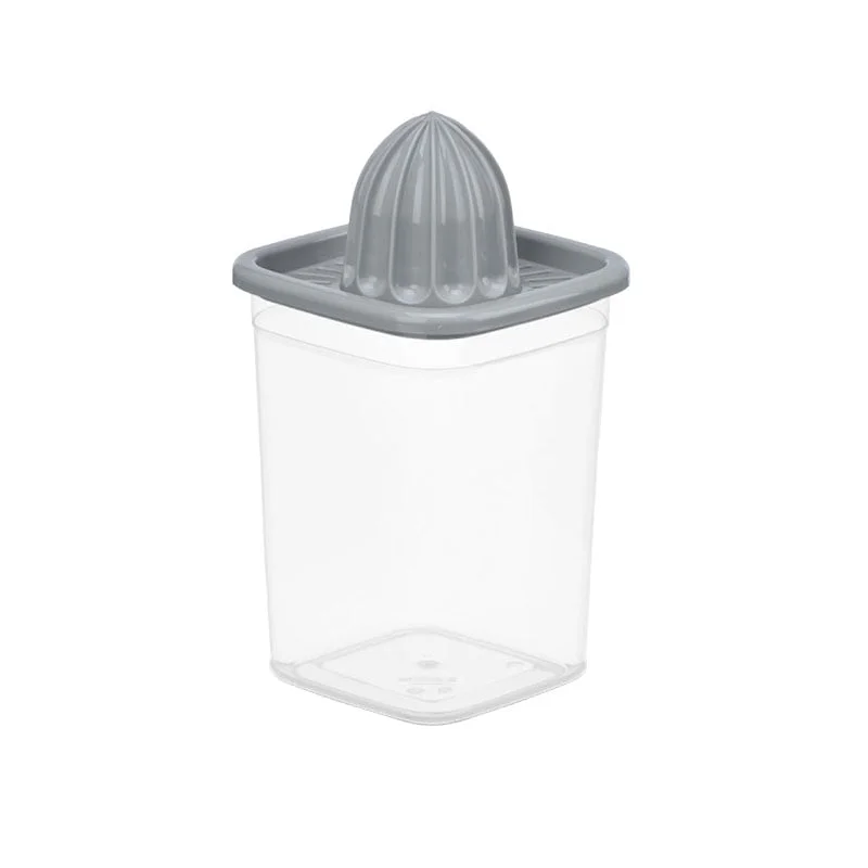 Сокоизстисквачка Leknes, с диспенсър и капак, 1 L, сива