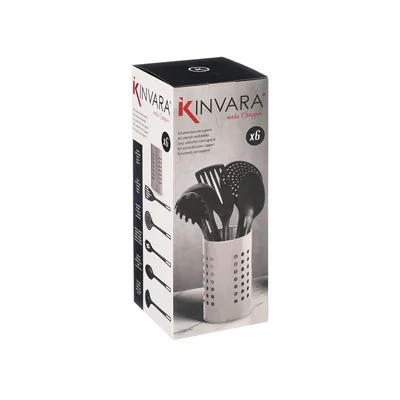 Кухненски прибори Kinvara, с поставка, 5 броя
