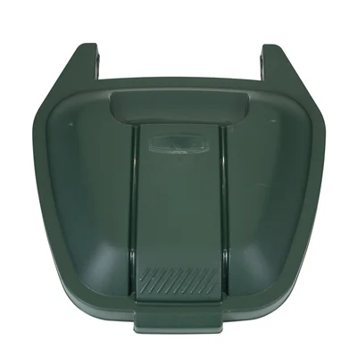 Lid for container Rubbermaid, green, 51.5 x 56 x 8 cm