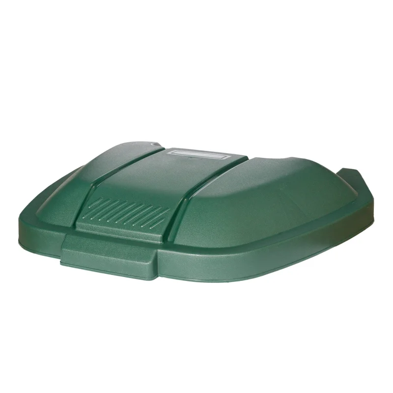 Lid for container Rubbermaid, green, 51.5 x 56 x 8 cm