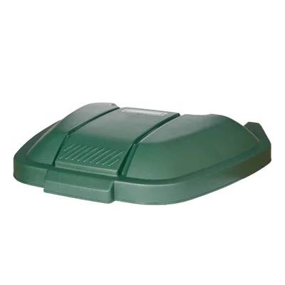 Lid for container Rubbermaid, green, 51.5 x 56 x 8 cm