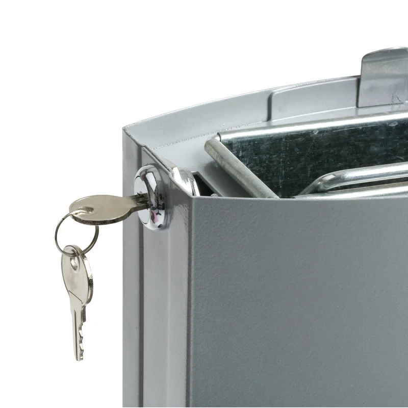 Ashtray Rubbermaid Metropolitan, gray, 6 l