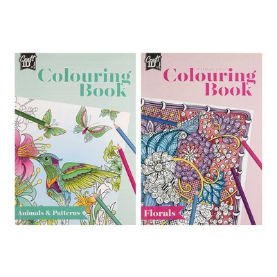 Craft ID Книжка за оцветяване, А4, 32 листа, асорти, опаковка 48