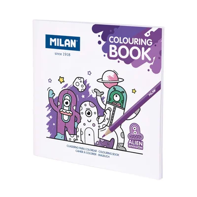 Milan Coloring Book “Alien Invasion”