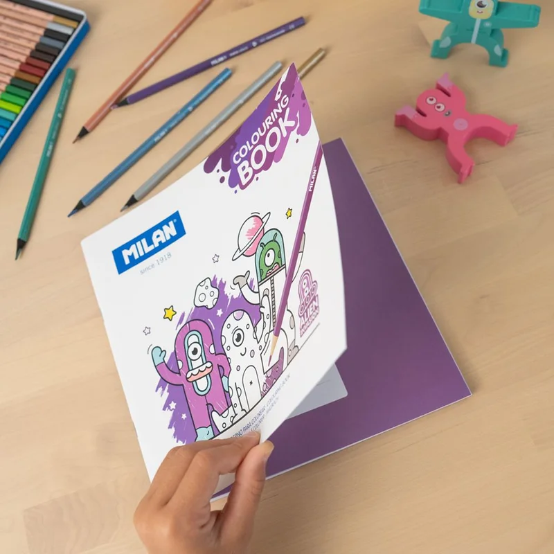 Milan Coloring Book “Alien Invasion”