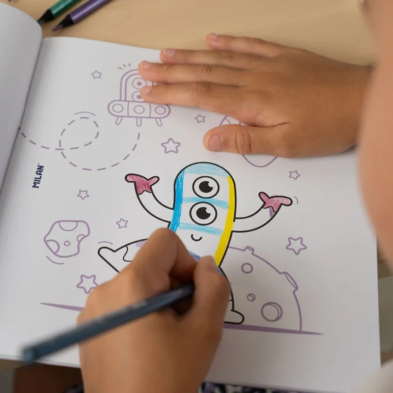 Milan Coloring Book “Alien Invasion”