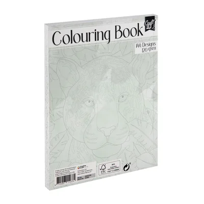 Craft ID Coloring book - Animals, 72 sheets