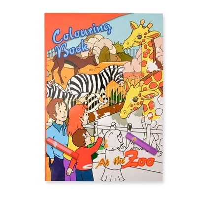 Festa Colouring Book, A4, assorted