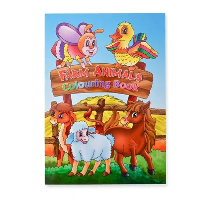 Festa Colouring Book, A4, assorted