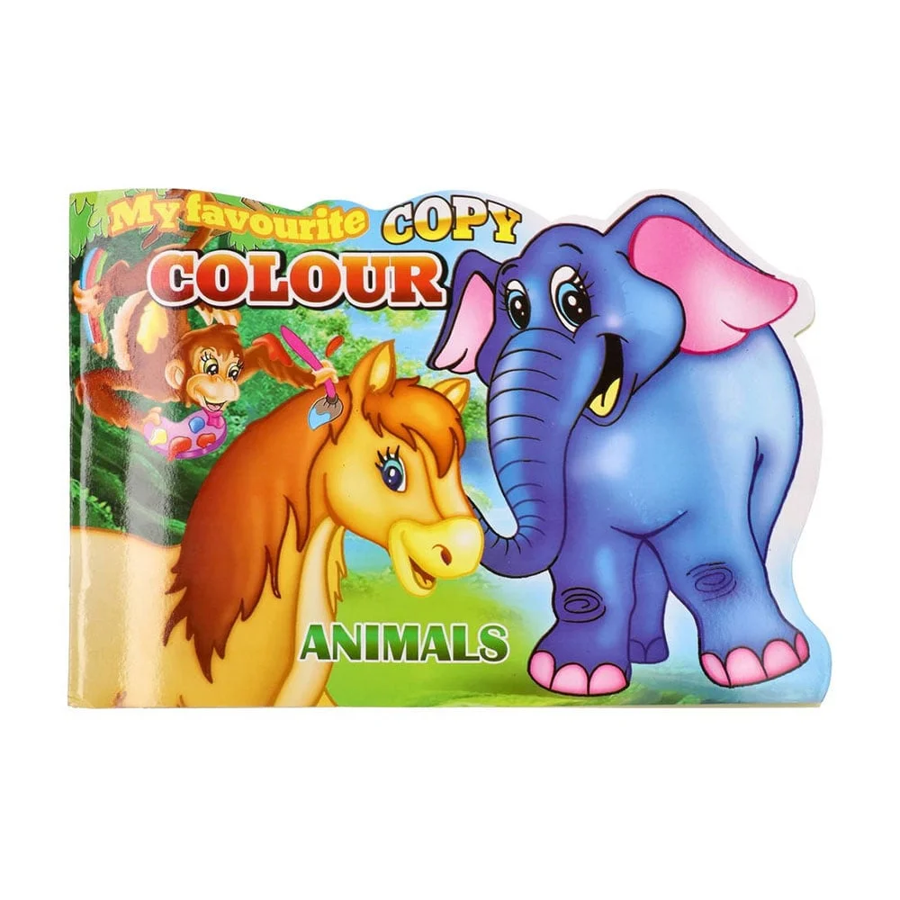 Festa Colouring Book, Fun Shapes, A4, assorted