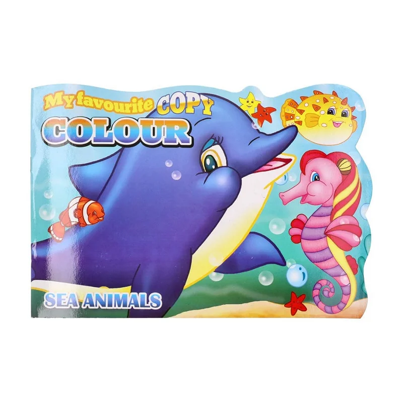 Festa Colouring Book, Fun Shapes, A4, assorted
