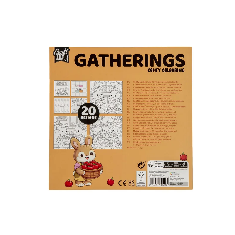 CRAFT ID COMFY COLORING BOOK AUTUMN CELEBRATIONS