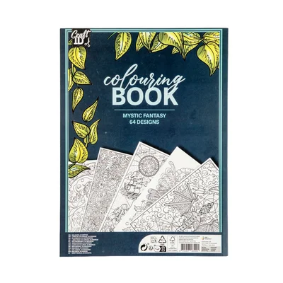 CRAFT ID COLORING BOOK 32 SHEETS FANTASY