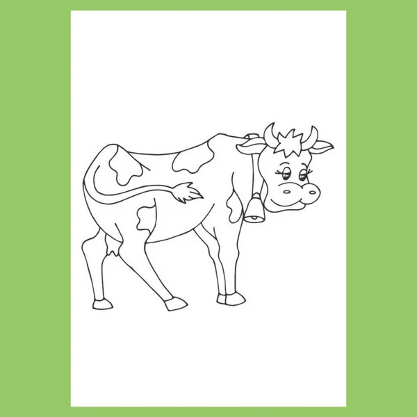 COLOURING BOOK FARM ANIMALS DUCK