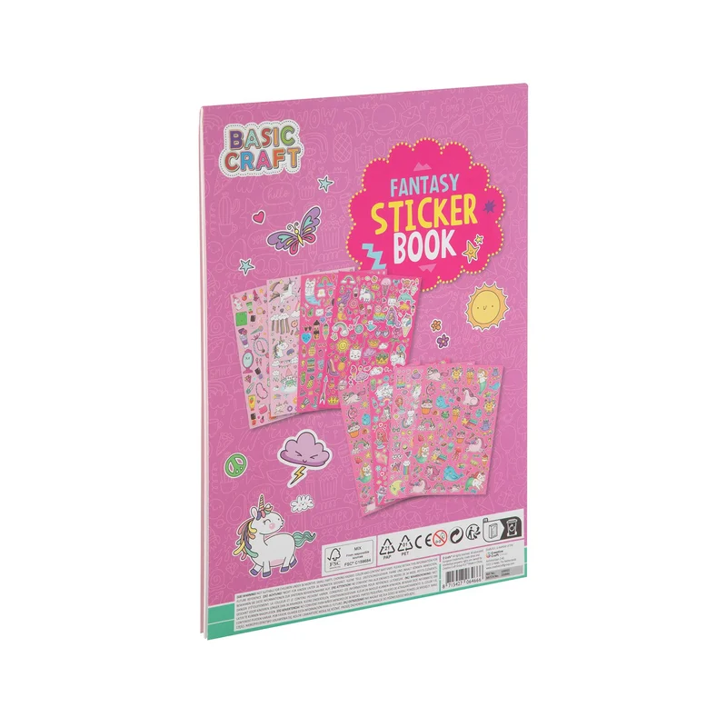 Moxy Sticker Book Fantasy, A4