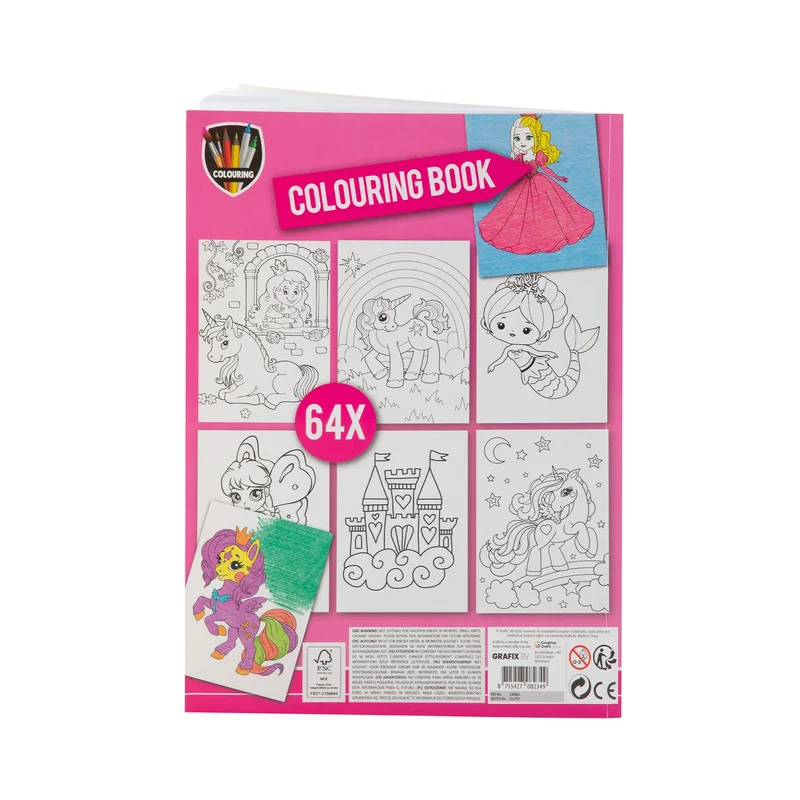 Moxy Colouring book Fantasy, A4, 64 pages